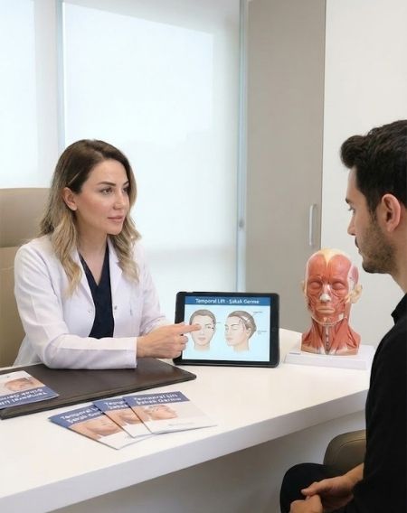 Temporal Lift- Şakak Germe